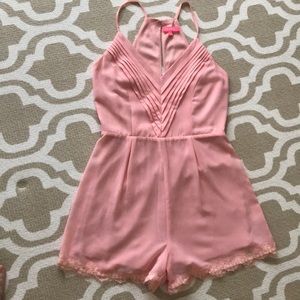 NWOT Blush pink Romper